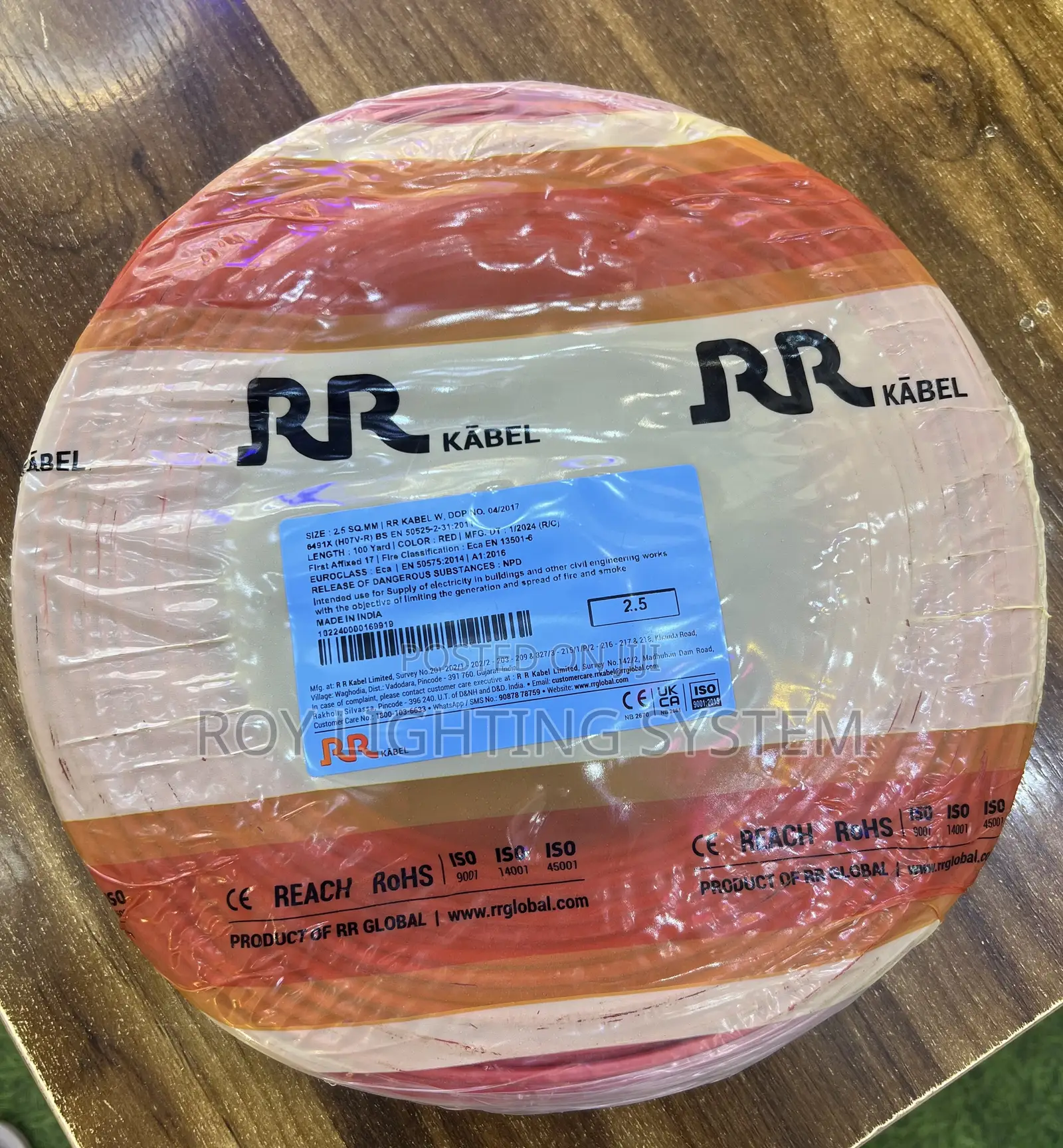 2.5 Turkey Cable Rr