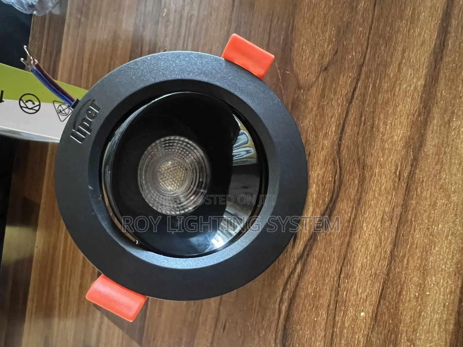 7w Spot Light Black Body