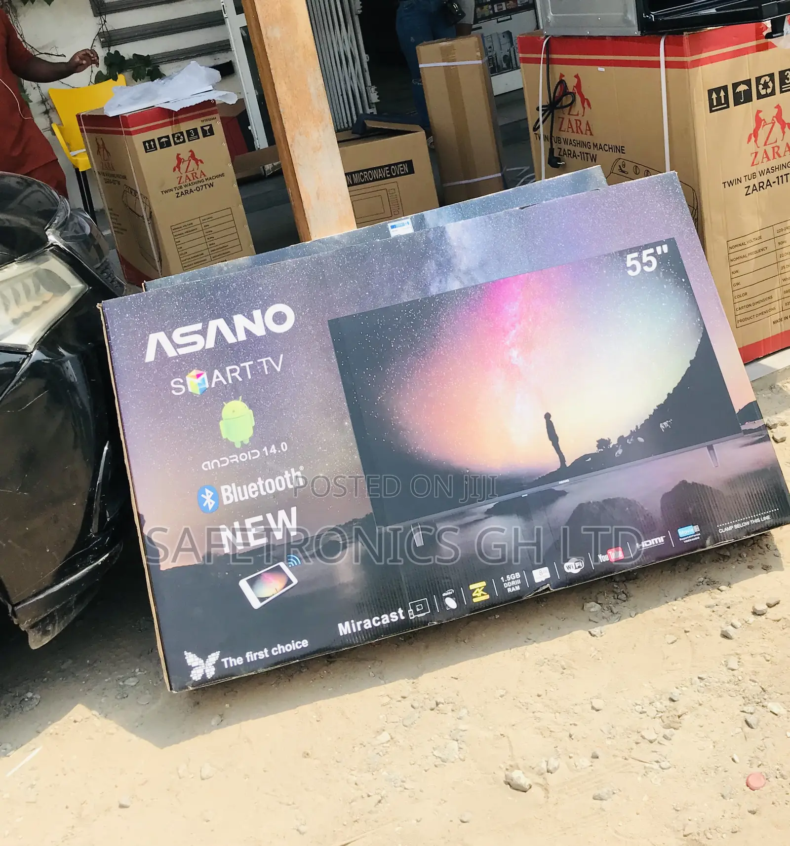 Reliable Asano 55 Inch Smartscreen Clearview Led Tv