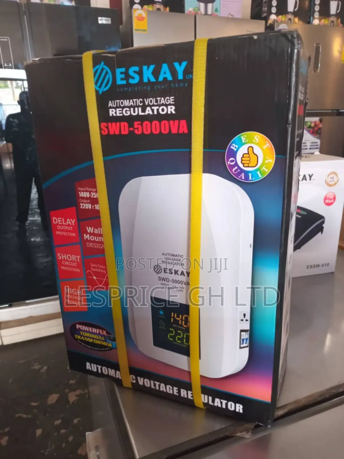 Digital Voltage Regulator for All Appliances: Eskay 5kva