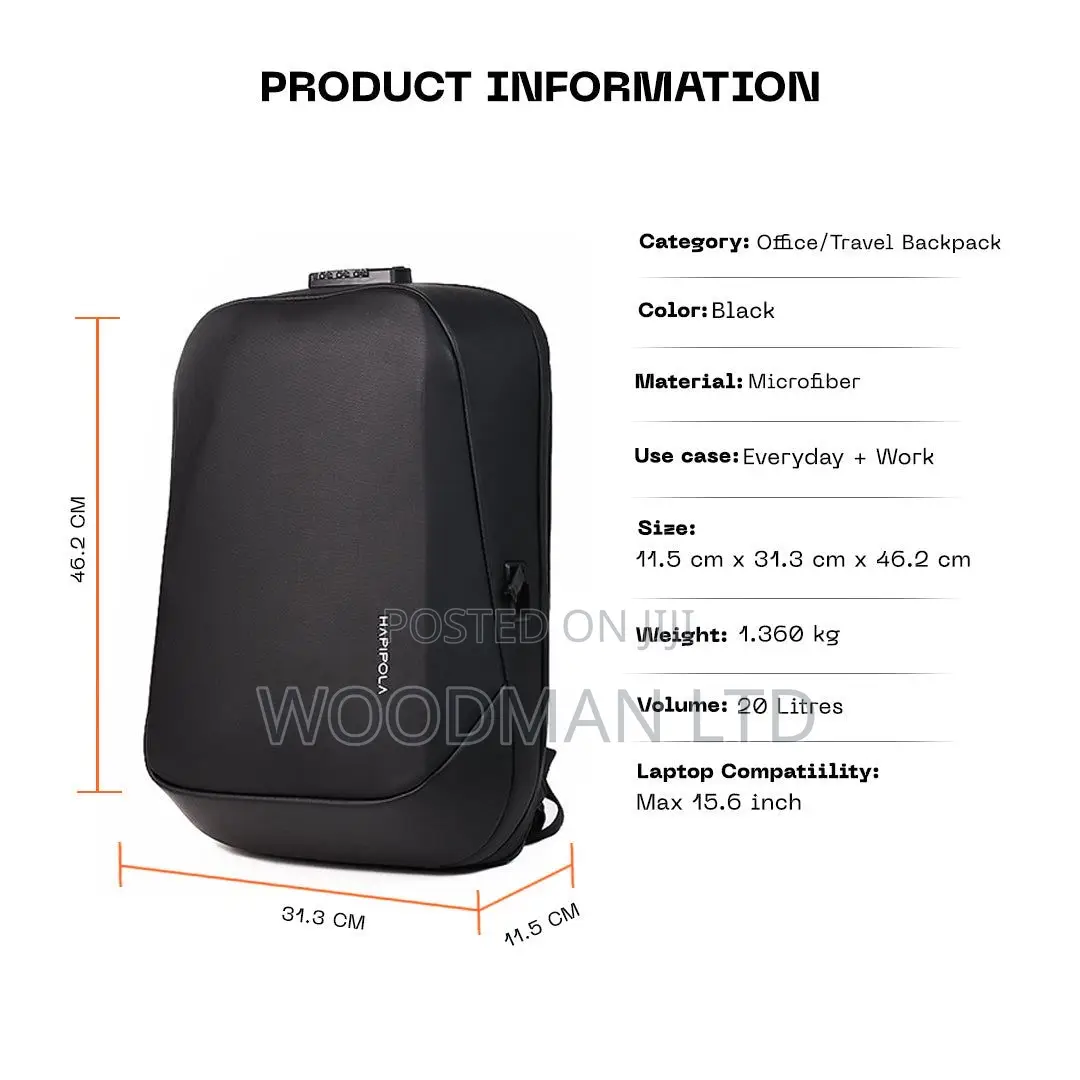 Unisex Laptop Backpack