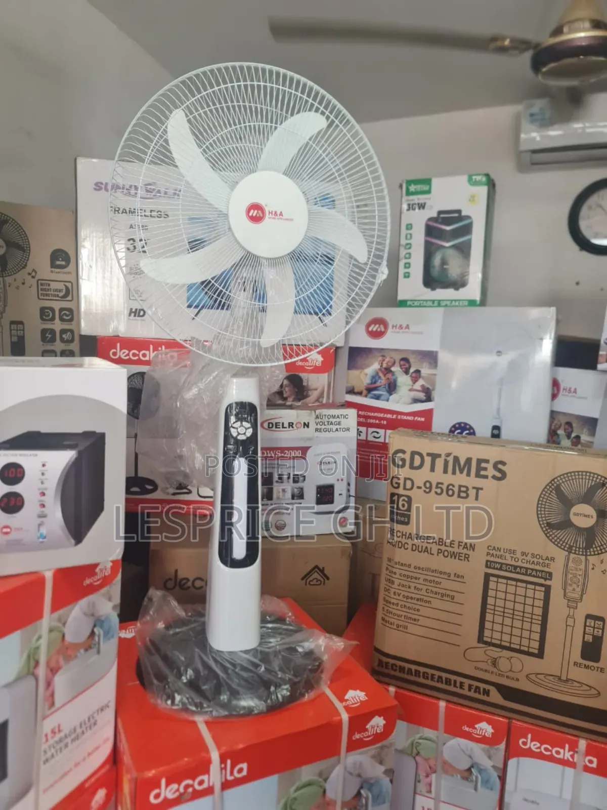 18" Rechargeable Fan H a ~ Top Pick!