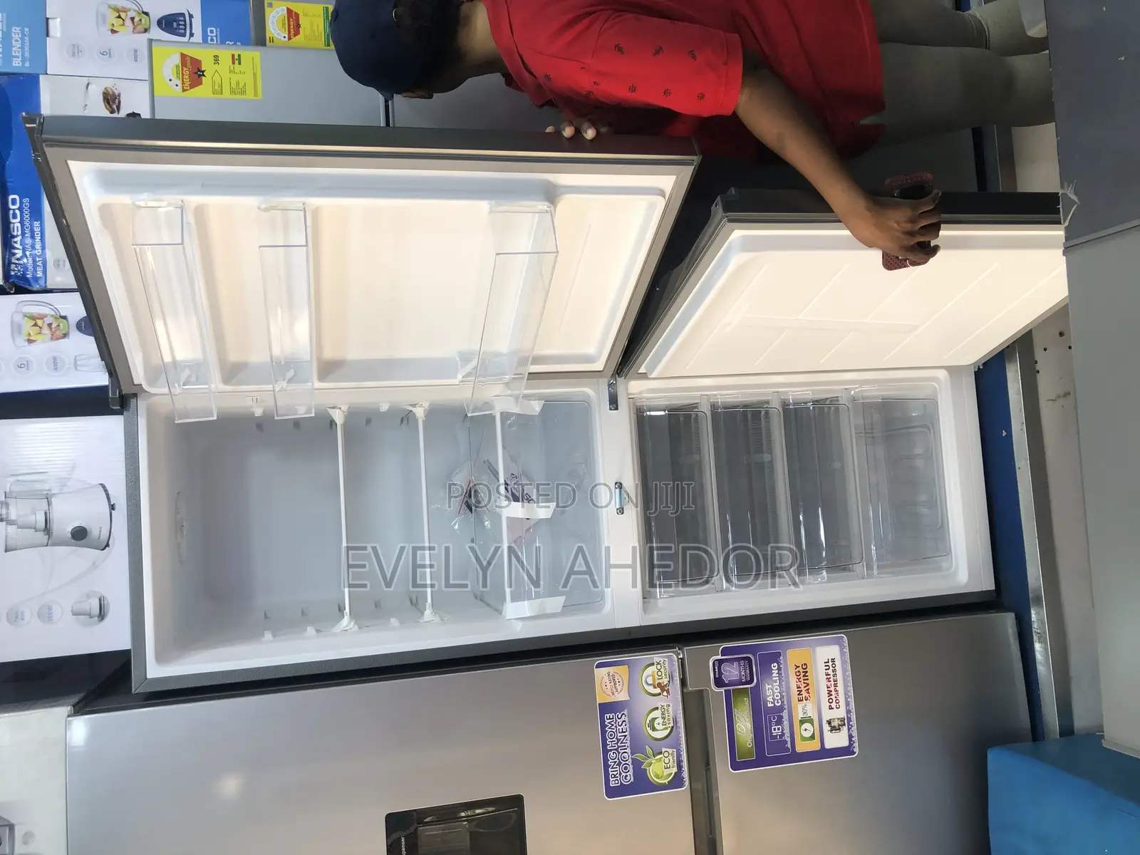 Brand New Nasco Bottom Freezer 258 Liters Going for Cool Pri