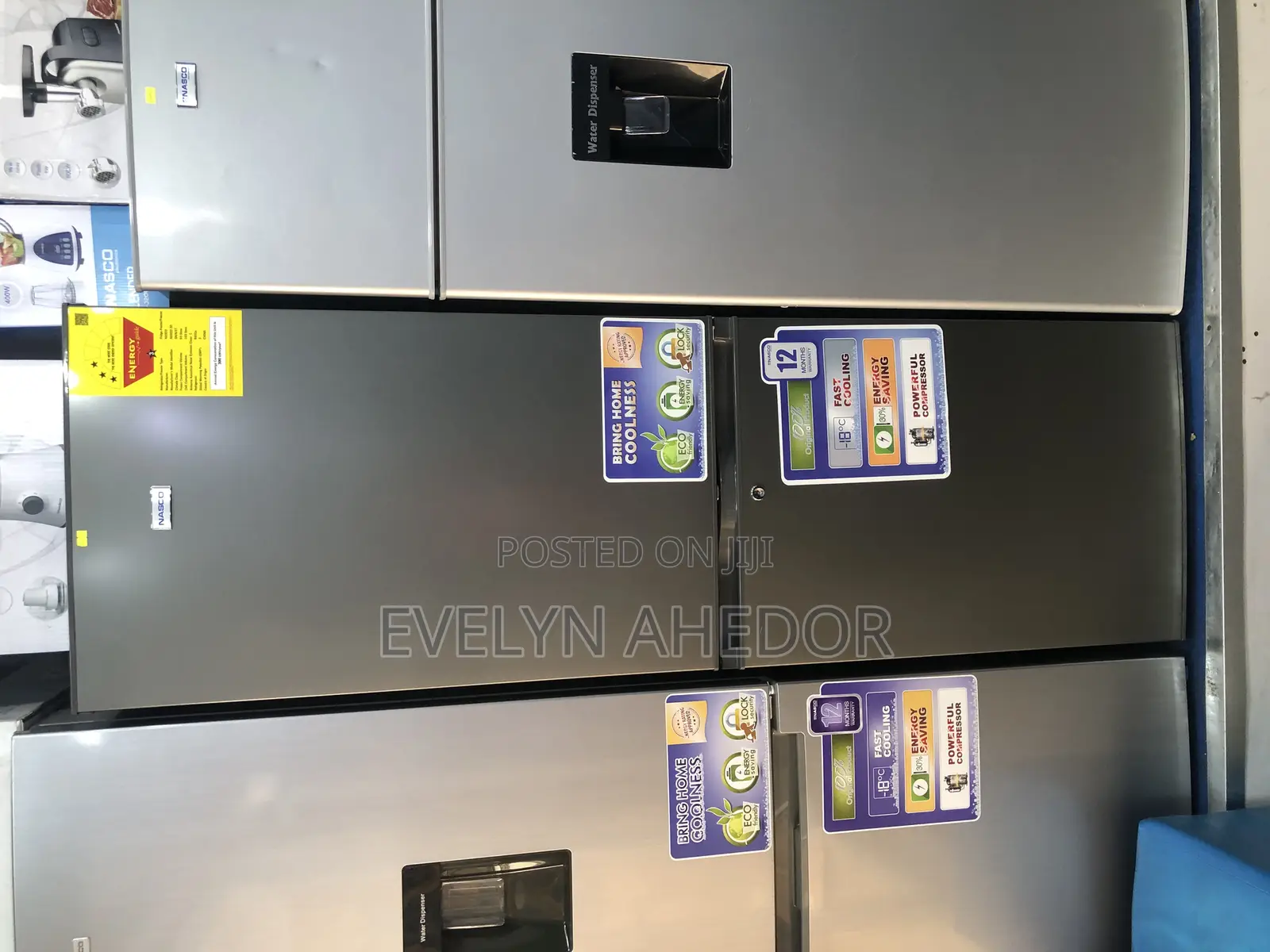 Brand New Nasco Bottom Freezer 258 Liters Going for Cool Pri