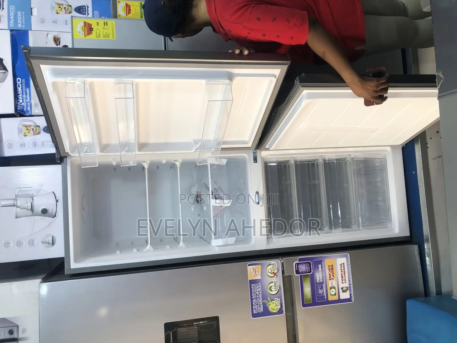 Brand New Nasco Bottom Freezer 258 Liters Going for Cool Pri