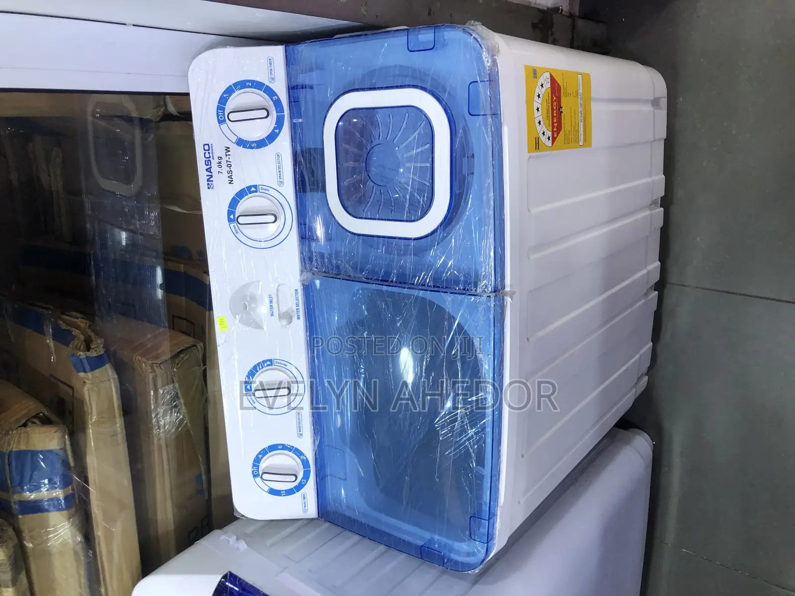 Quality Nasco Washing Machine 7kg Semi Automatic Available