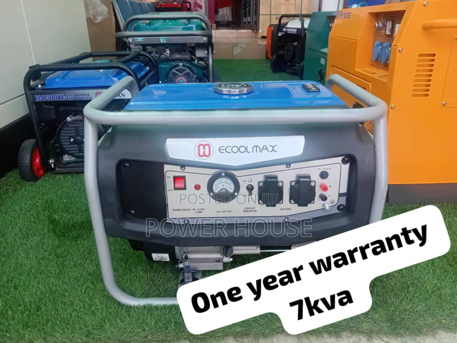 Simple 7kva Ecool Max Petrol Inverter Generator 7kva 8000w