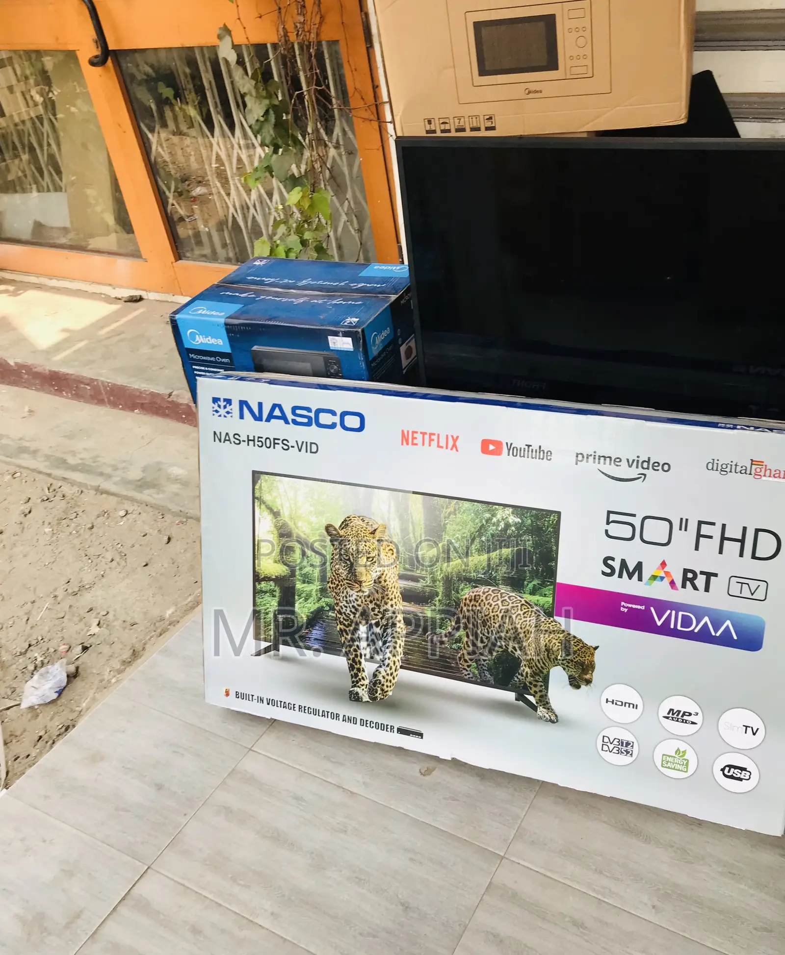 Best Nasco 50 Inch Satellite Smart Screen Television(Black)