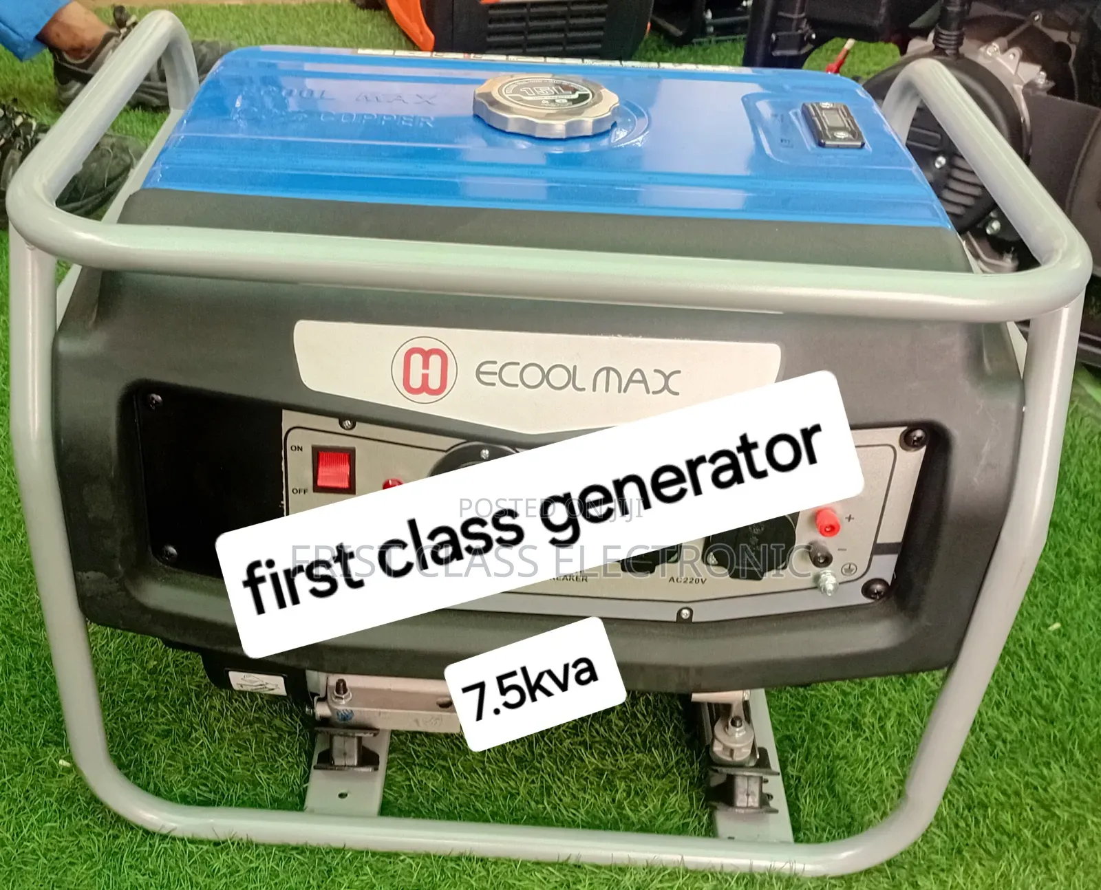 Compact Home Backup 7.5kva Petrol Generator