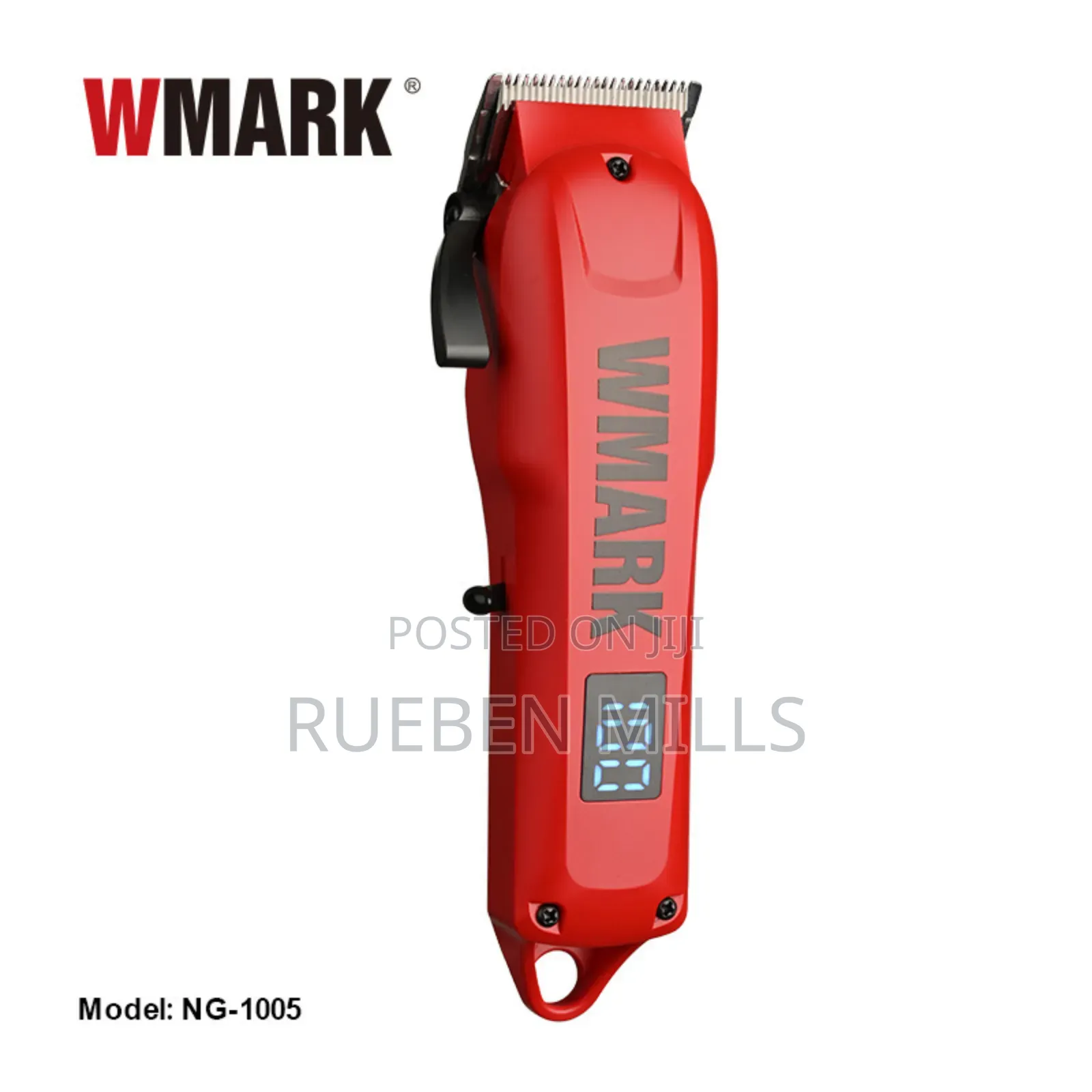Red Wmark Magic Fader Heavy Duty Salon Barbering Machine