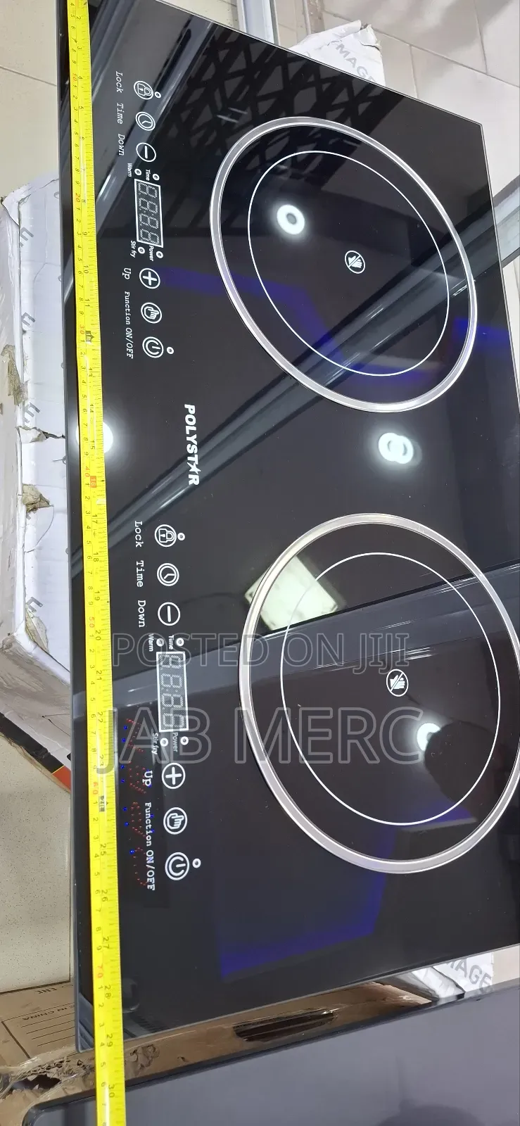 Promo Electric 2 Burner Stove Cooker Inbuilt 74cm X 42cm
