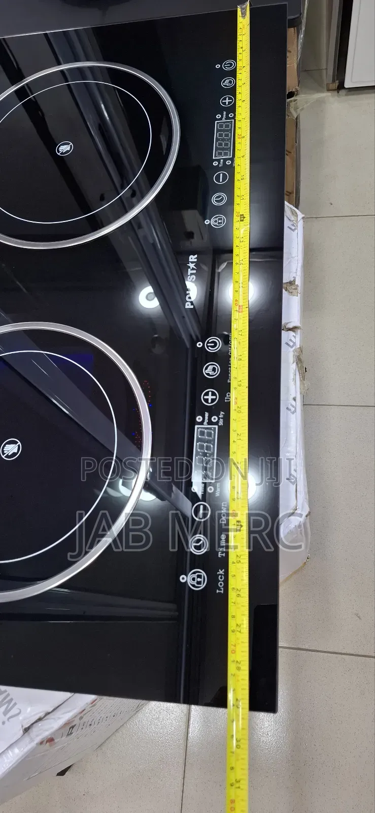 Promo Electric 2 Burner Stove Cooker Inbuilt 74cm X 42cm