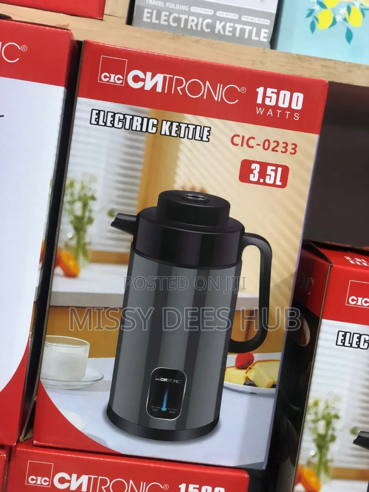 3l Cntronic Electric Kettle - Cic 0233