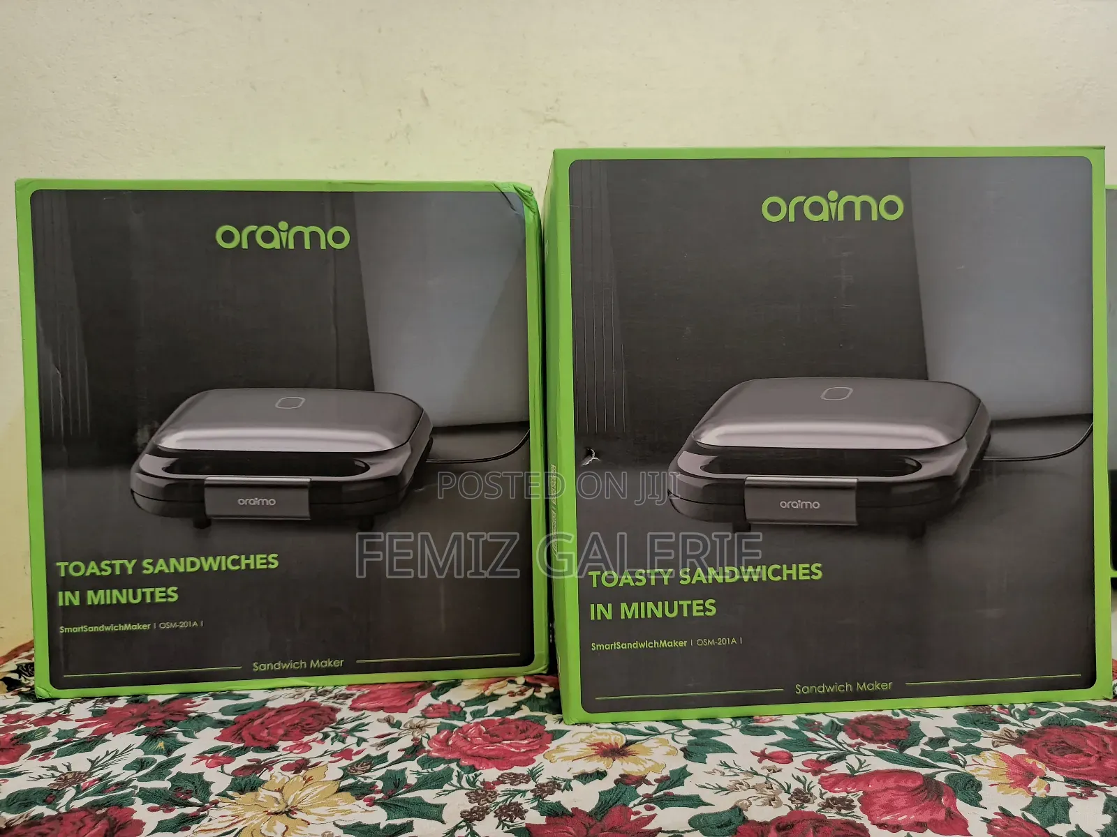 Oraimo Smart Sandwich Maker 750w