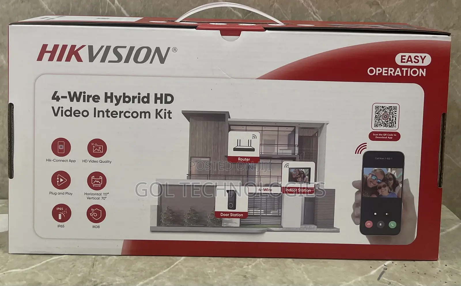 Hikvision Video Intercom Hybrid Video Intercom Kit Ds-kis313