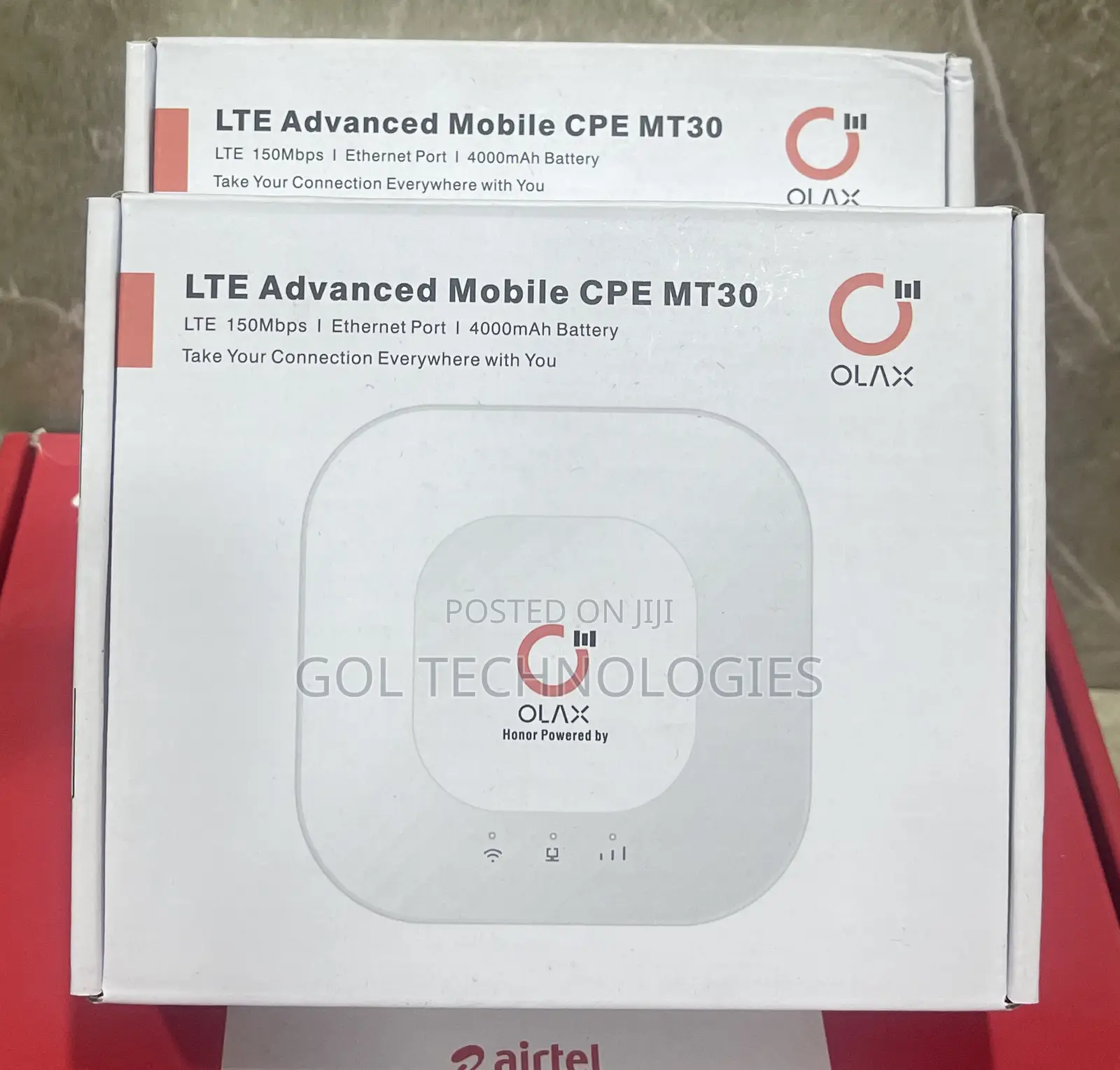 Olax Mobile Cpe Mt30 4g Universal Roiter 4000mahh Battery