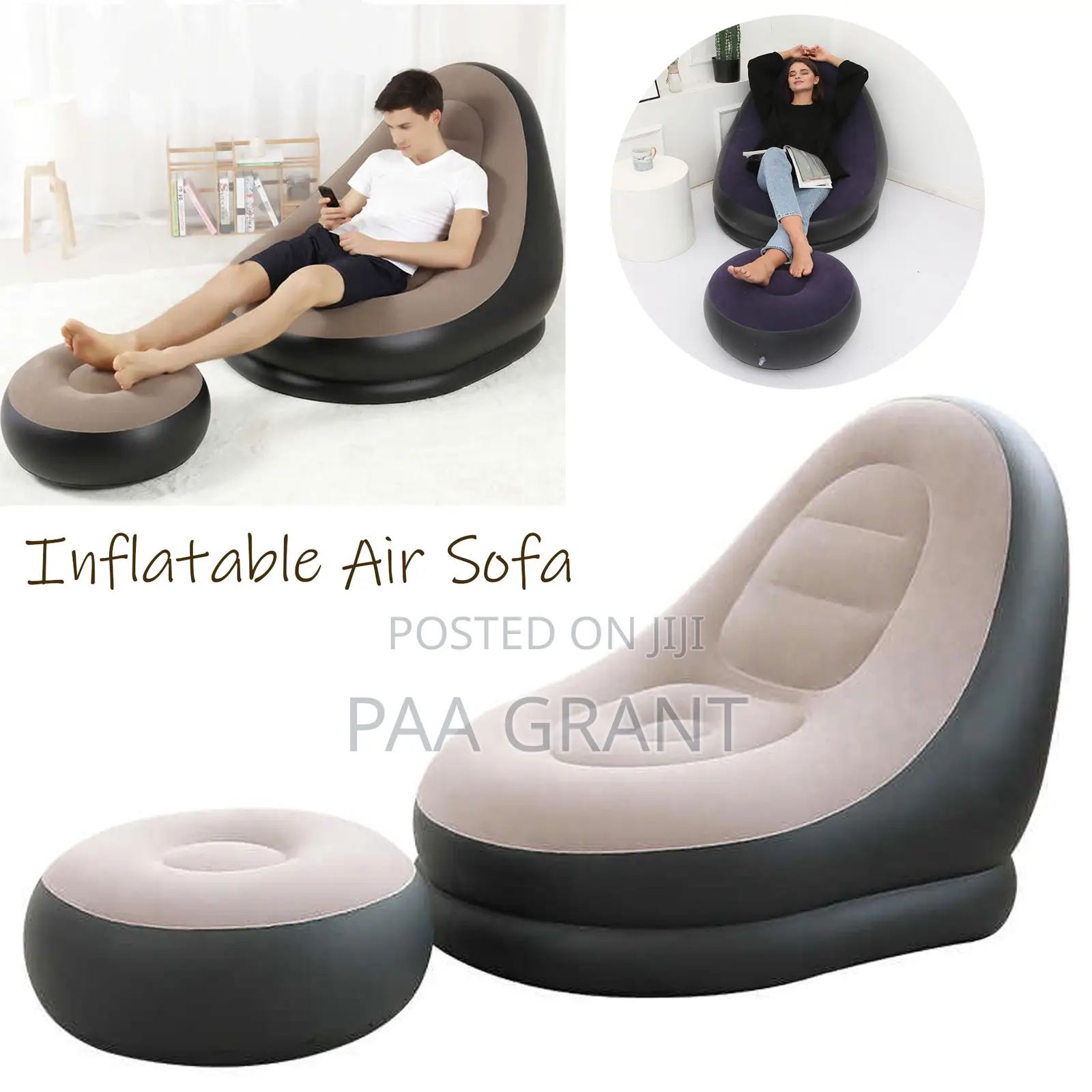 Luxury Air Sofa :Take Your Comfort to the Next Level + Free Pump