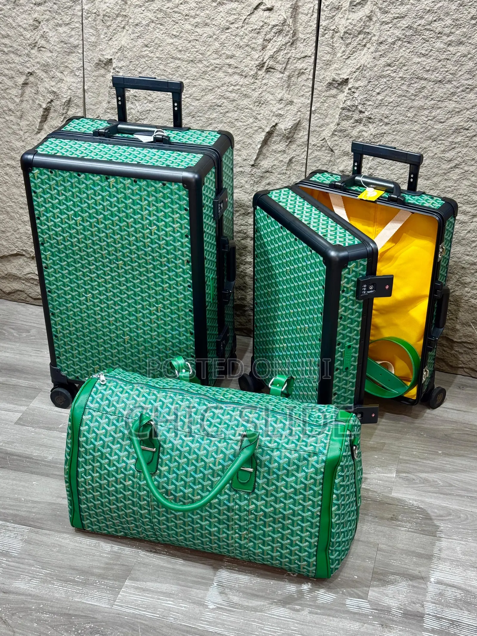 Goyard Travel Double Sets