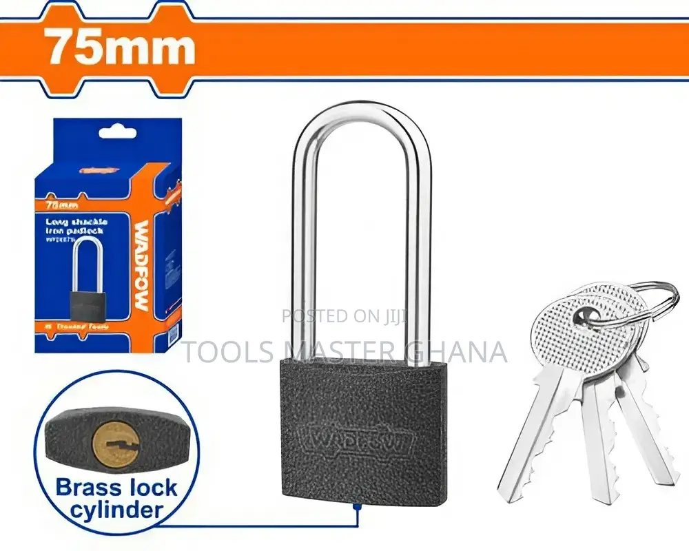 Long Shackle Iron Padlock # Wpd5575l