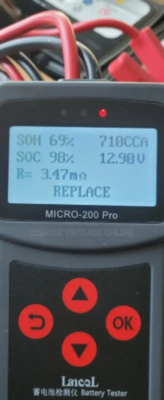 Battery Tester 12v 24v Micro-200 Pro. Digital