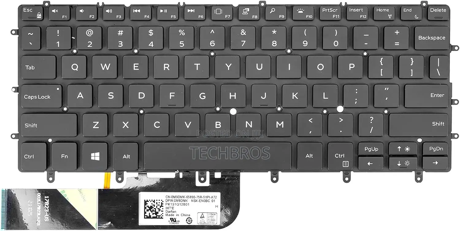 Oem Replacement Keyboard for Dell XPS 13 9380 9370 9305 7390