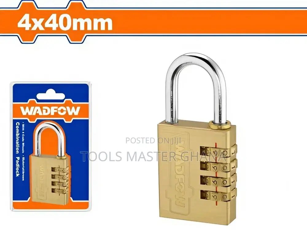 4 Digit Brass Combination Padlock # Wpd3444