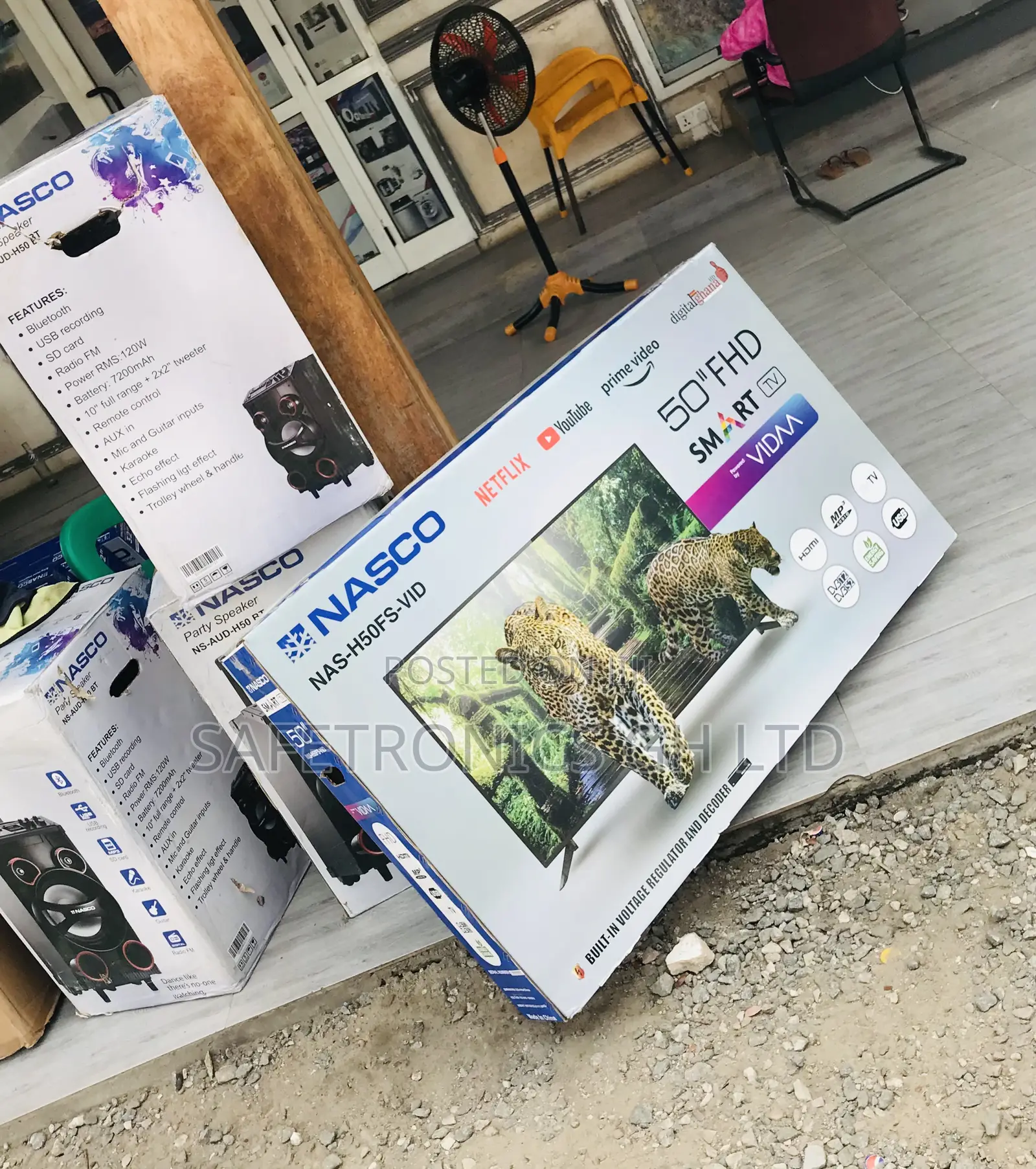 Crystal Clear Nasco 50 Inch Smartscreen Led Tv
