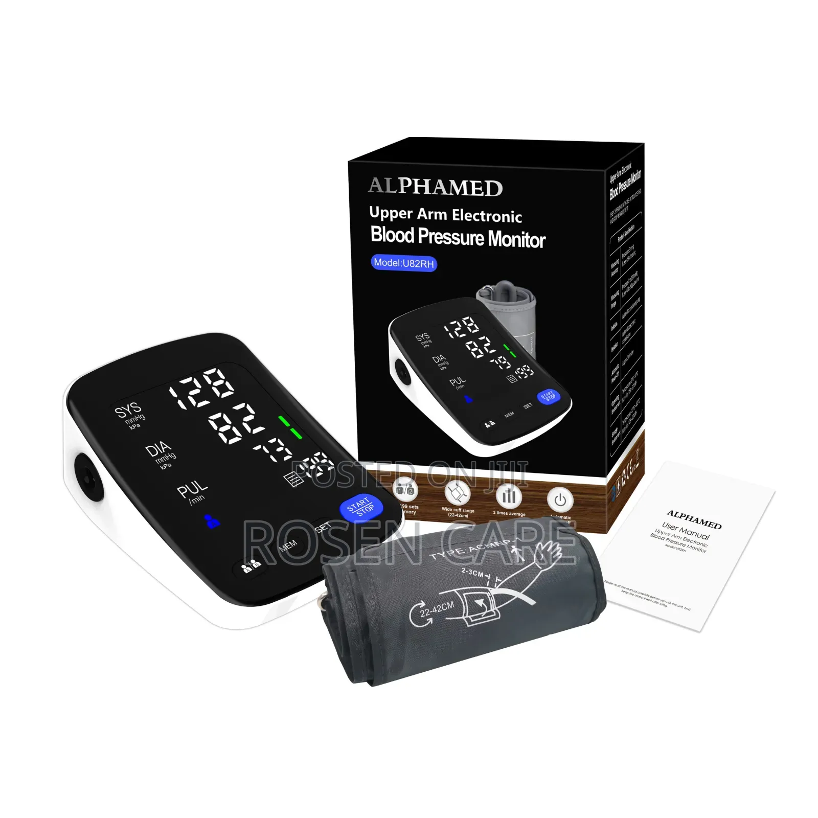 Alphamed Blood Pressure Monitor Bp Sphygmomanometer Machine