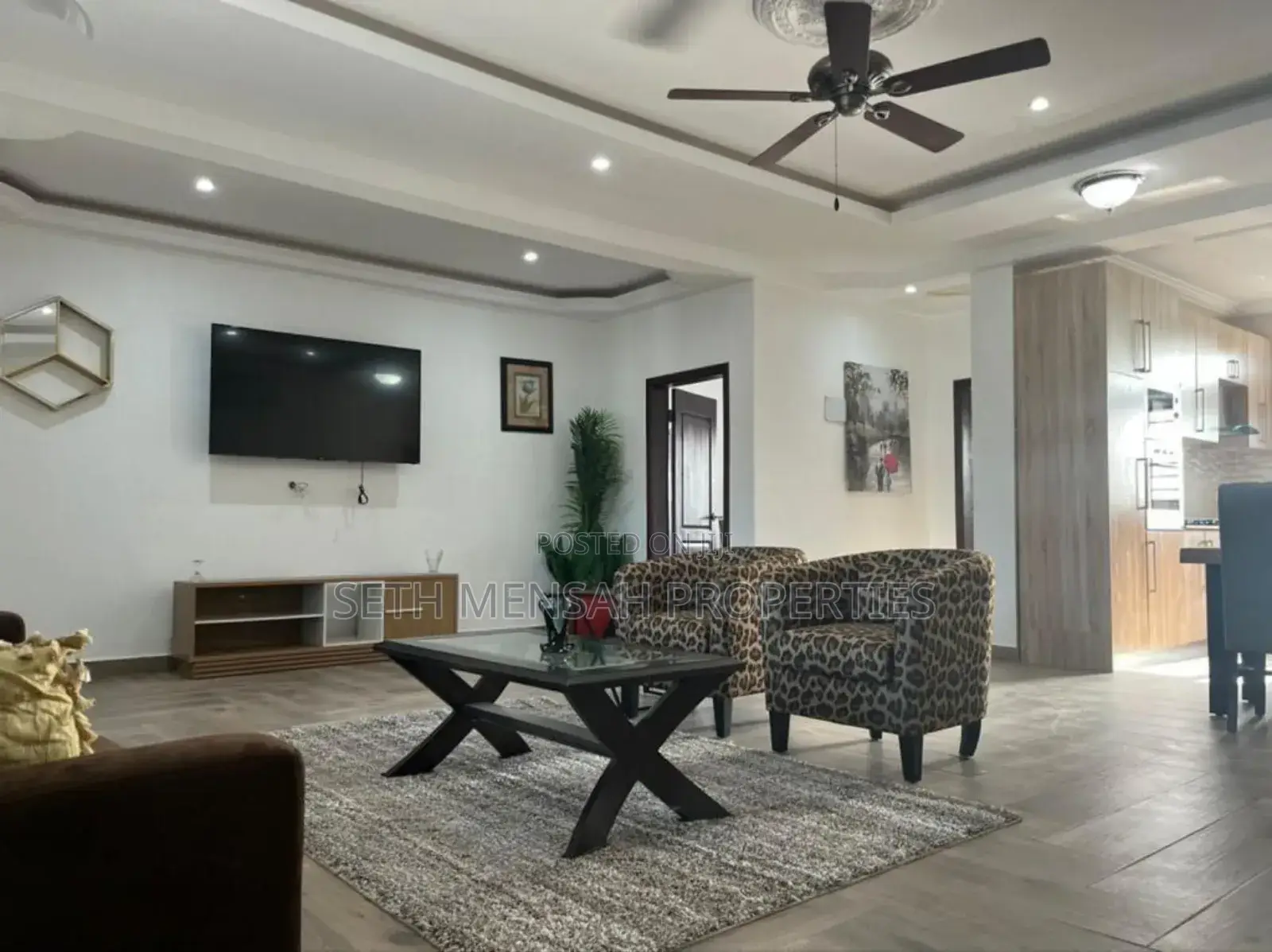 Furnished 2bdrm Apartment in Skm Properties, East Legon for rent
