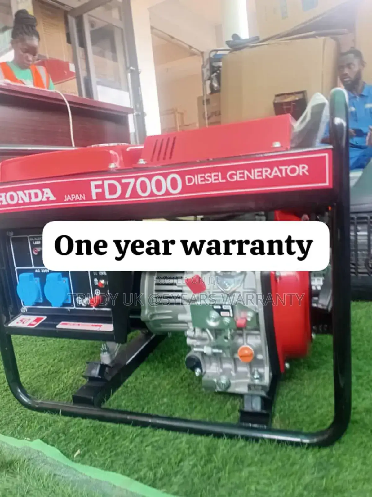 Power Solution 7.5kva 7000watts Honda Diesel Generator7.5kva