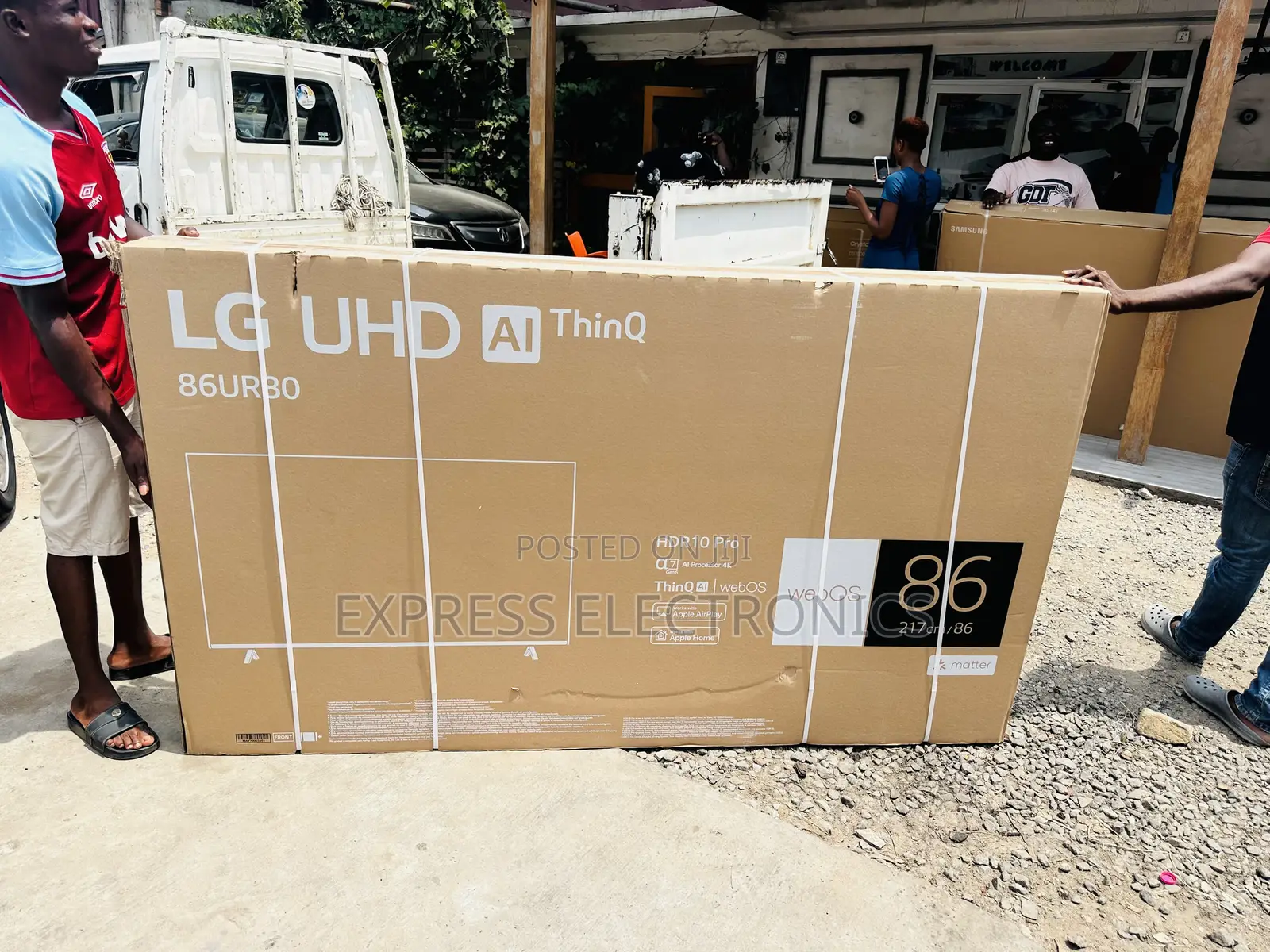 Available Now at Store Uhd Smart Lg 86”Ur78000