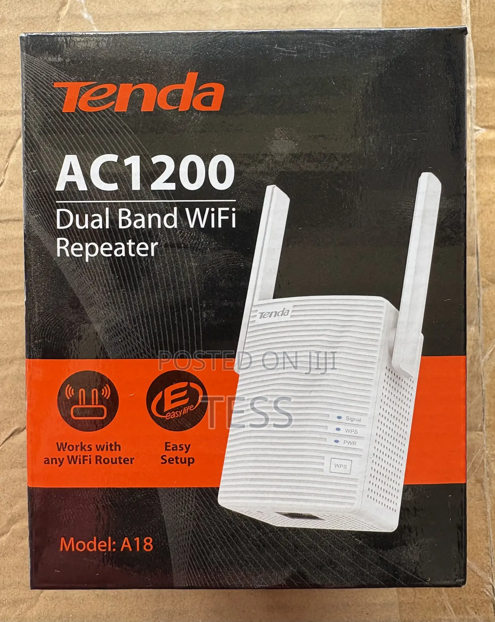 Tenda Wifi Range Extender (Wifi Repeater) Ac1200 A18