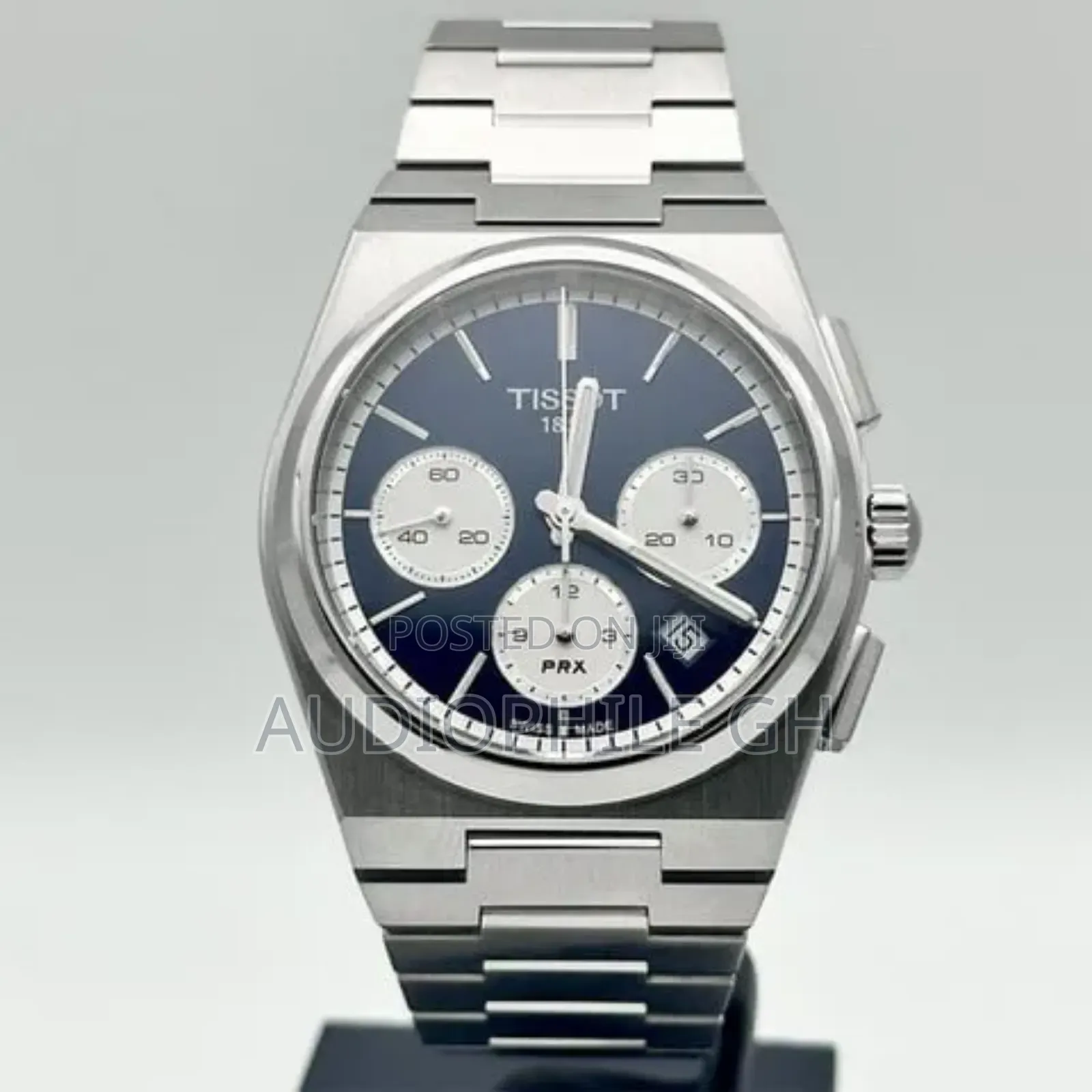 Tissot Mens PRX Automatic Chronograph Watch T1374271104100
