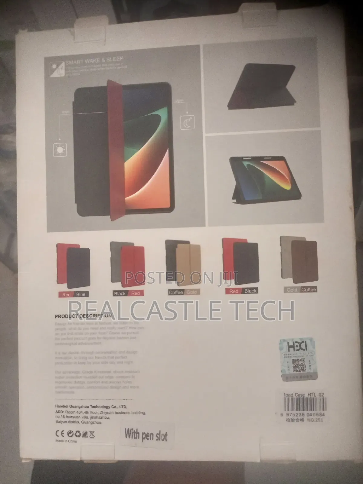 Two Sided Air 4/5/6 Smart Tablet Case