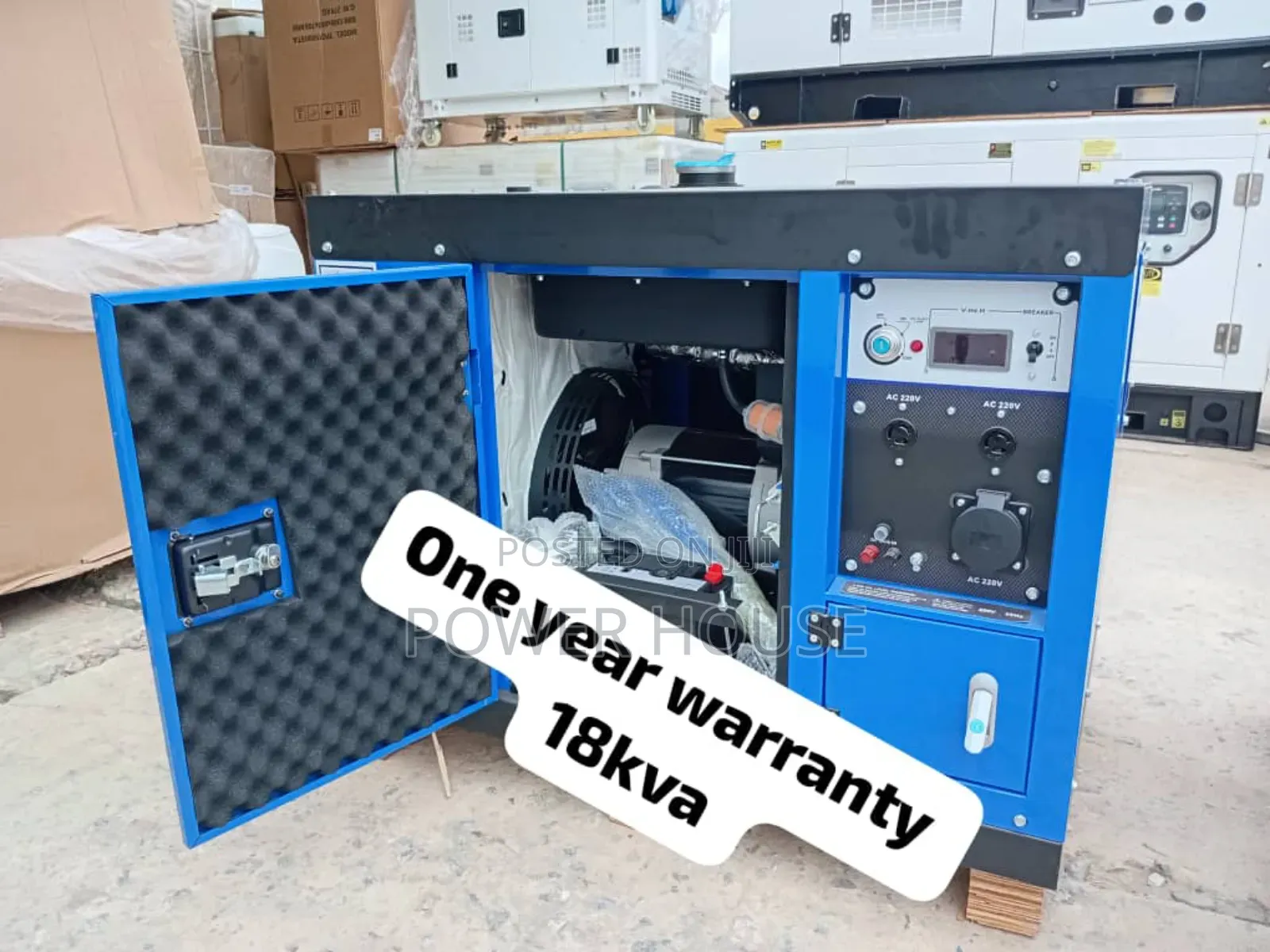Premier Perkins 18kva 15000watts Diesel Silent Generator