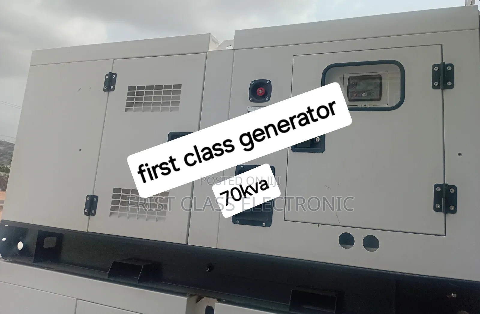 Approved and Effective Silent 70kva Diesel Generator