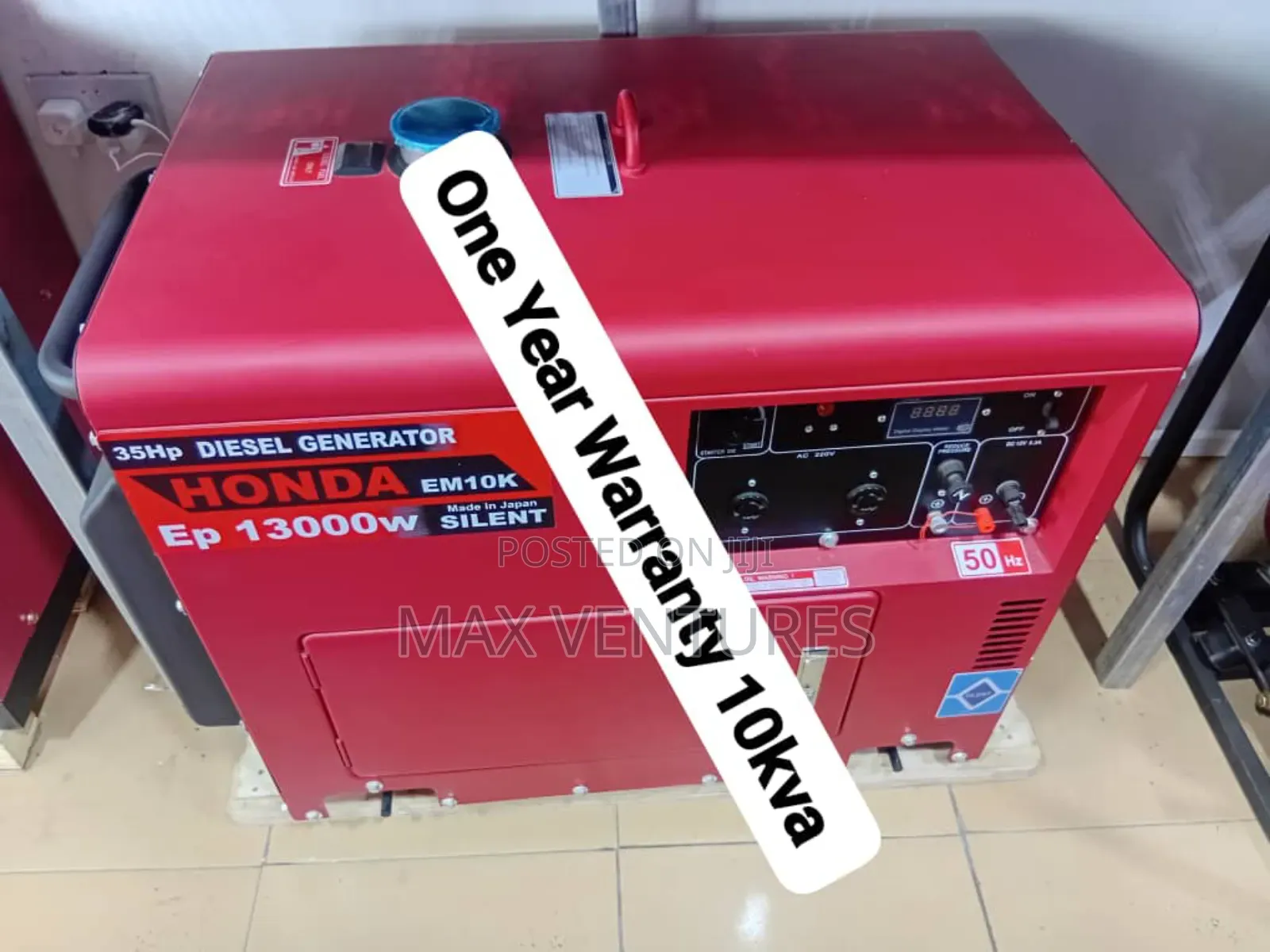 10kva Honda Keystart Generator Silent Japan Model 10kva