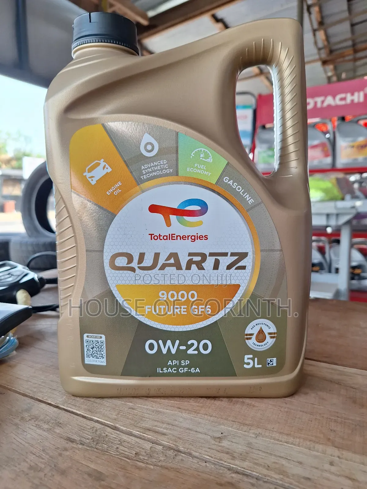 Total 0w20 Quartz 9000 Future Gf Engine Oil 5l