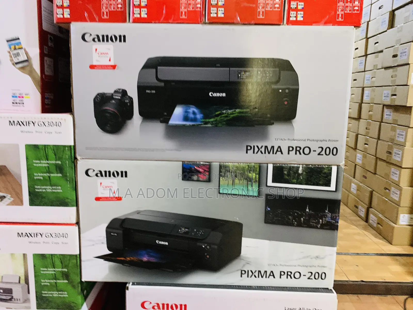 A3/A4 Canon Pixma Pro-200 Printer