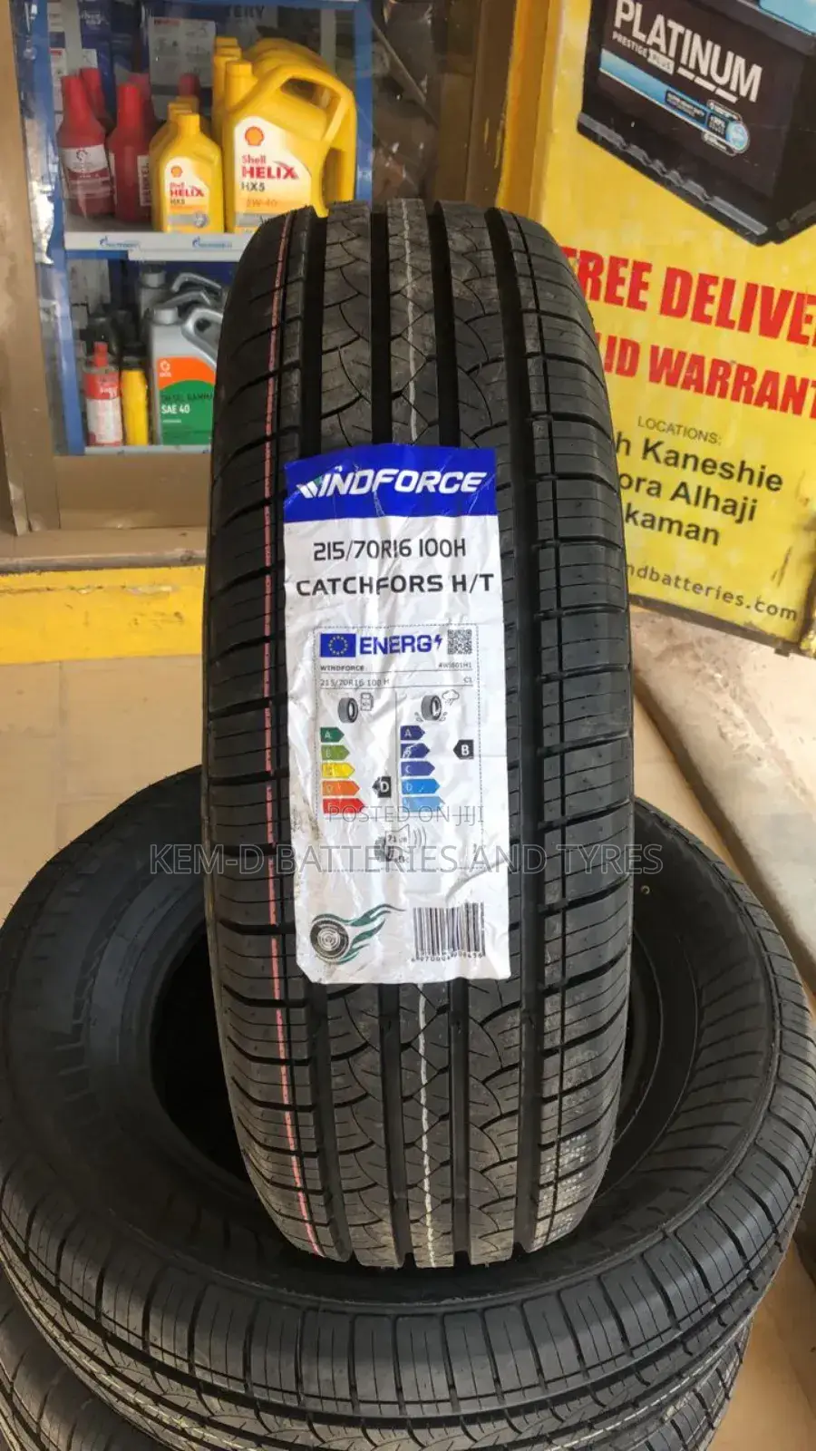215/70r16 Windforce Tyres - Free Delivery.