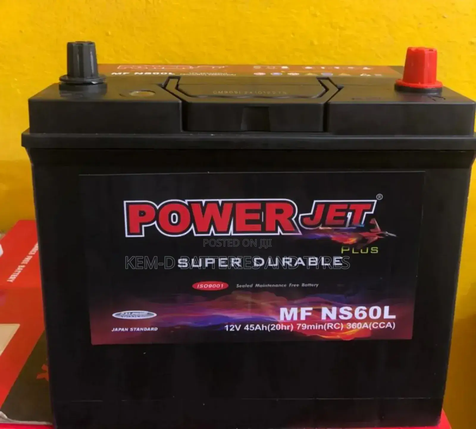 Car Battery for Toyota Vitz - Power Up With Powerjet Battery