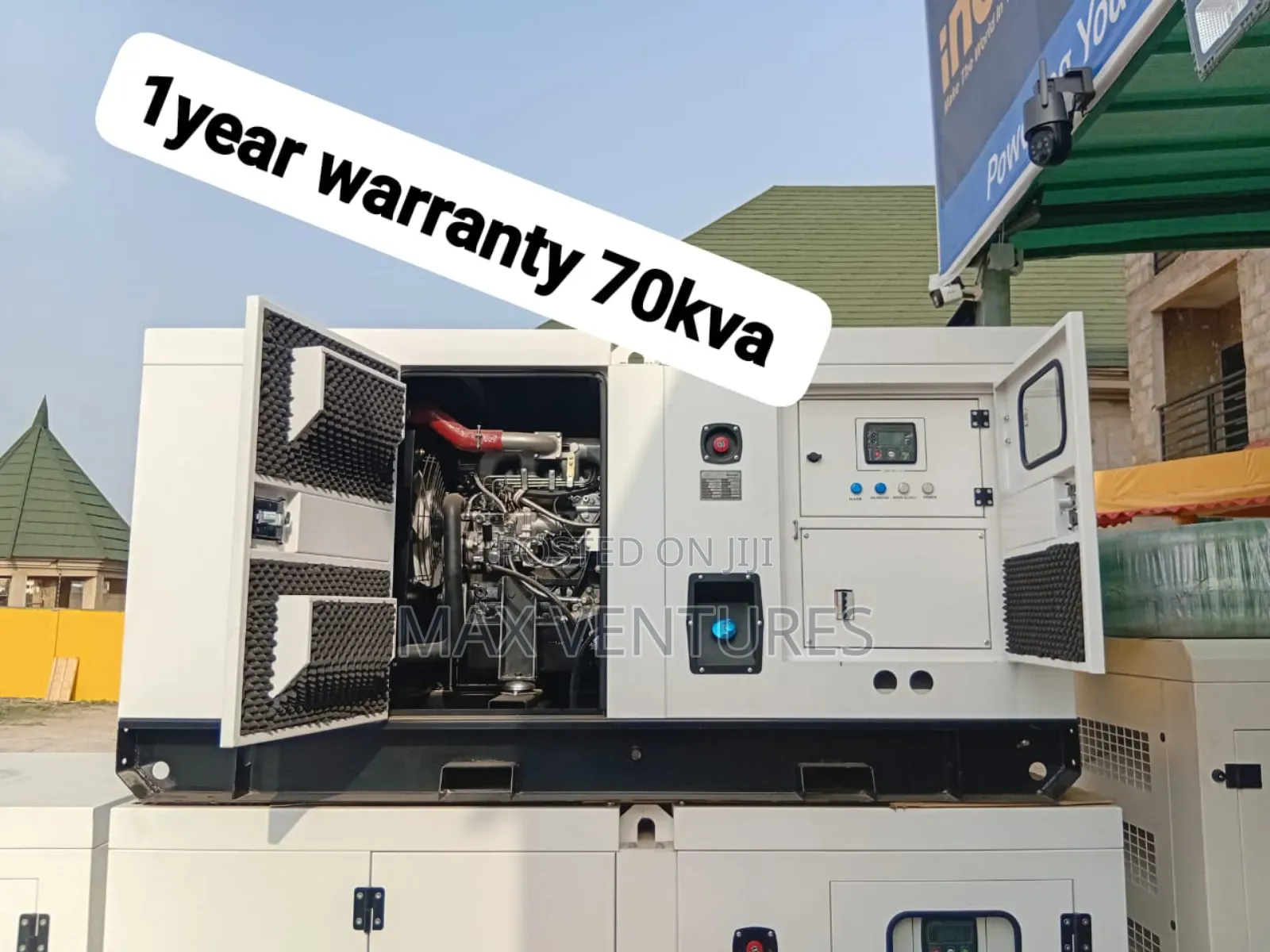 70kva Corrosion Resistant Diesel Generator Easy Start 70kva