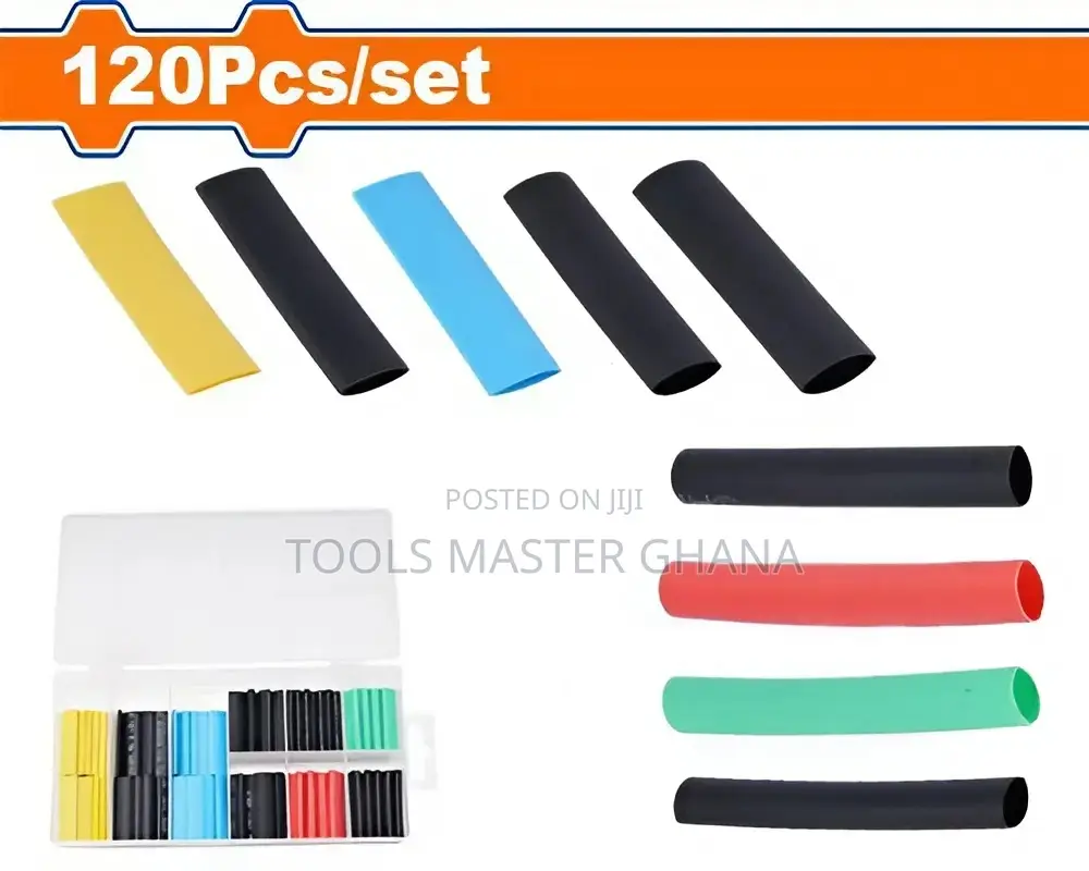 120 Pcs Heat Shrink Tubing Assortment # Wur1b01