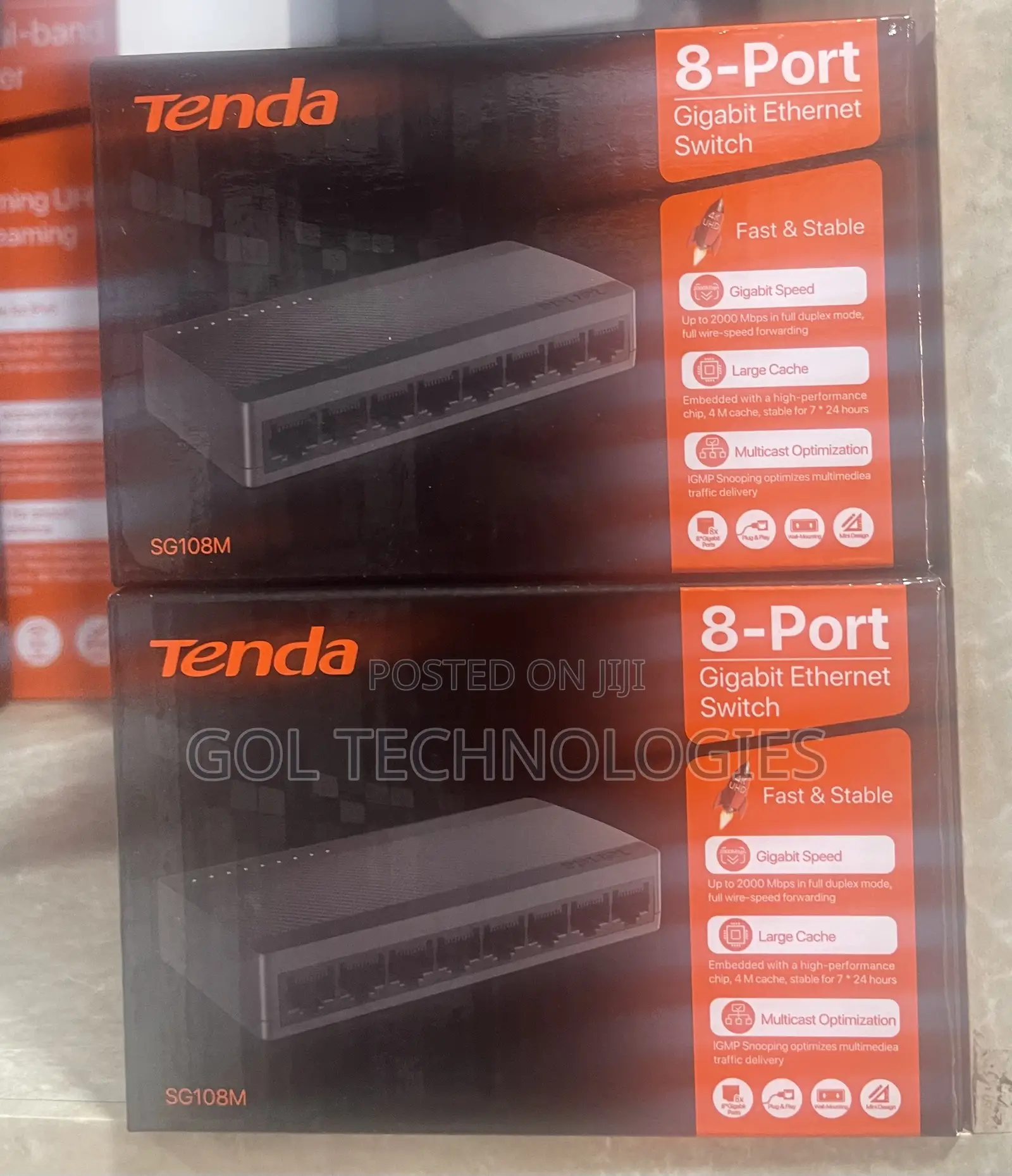 8-Port Gigabit Desktop Switch Sg108m Ethernet Switch