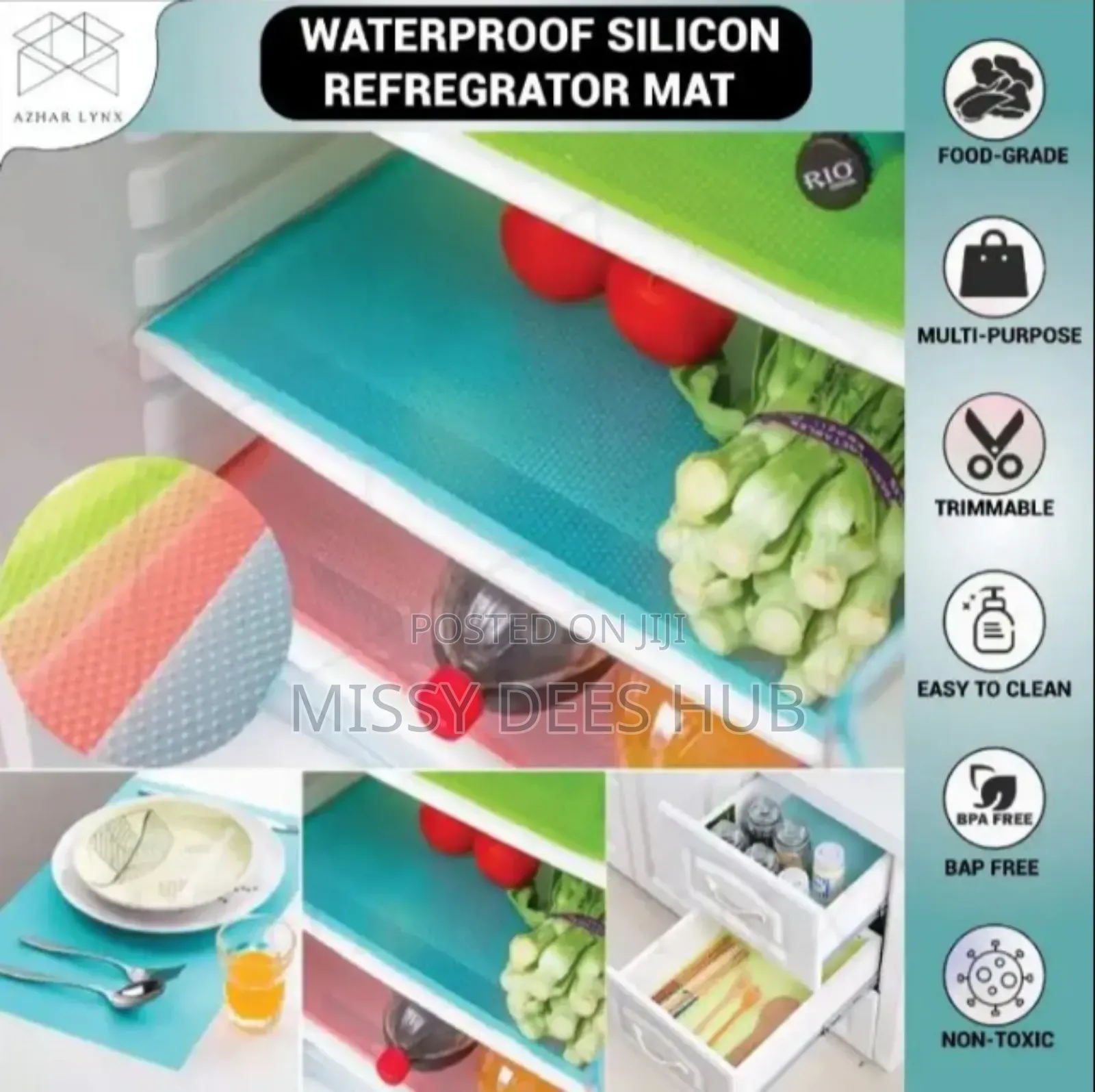 Silicone Refrigerator Mat