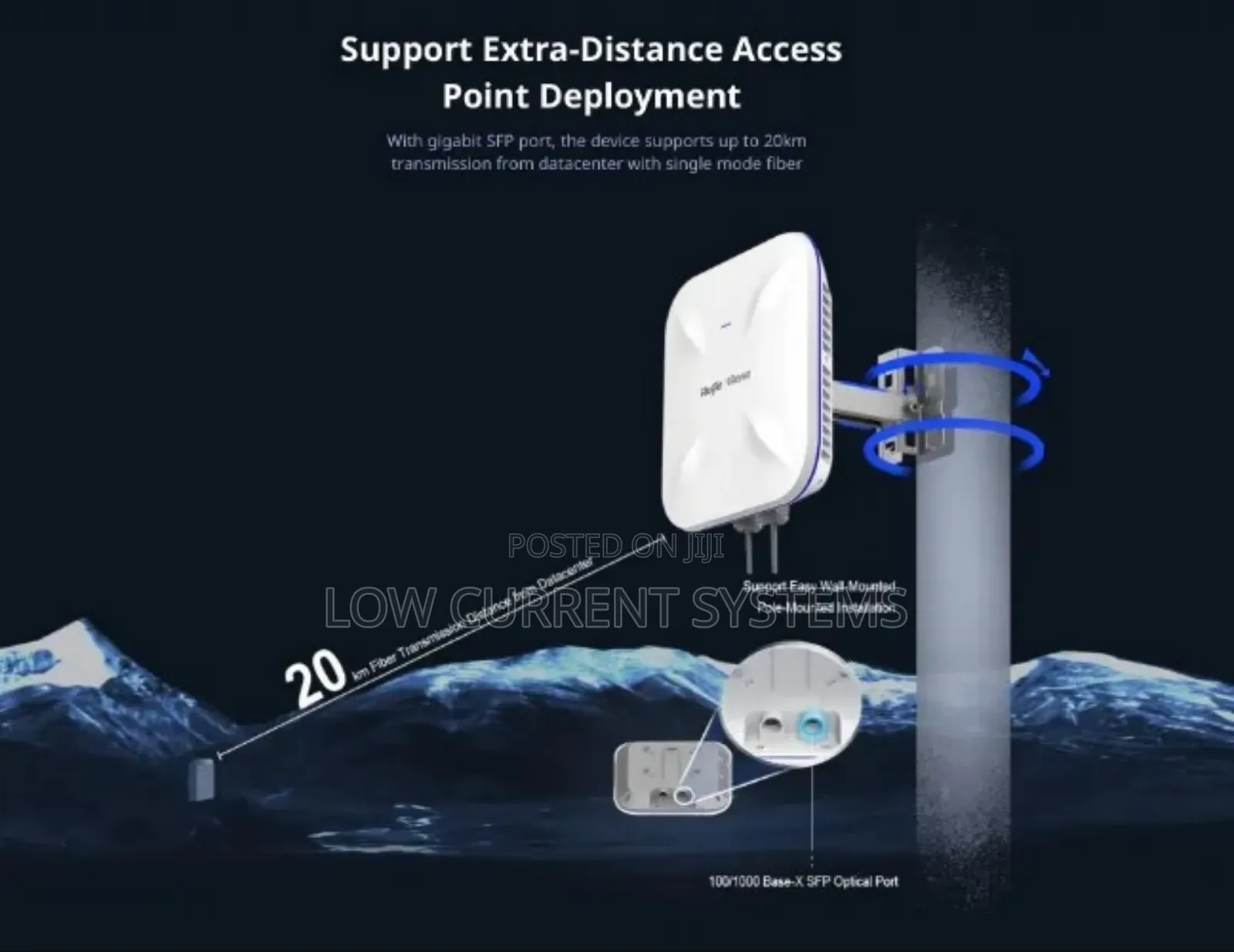 Ruijie Outdoor Access Point Dual Band Wifi 6 Wireless