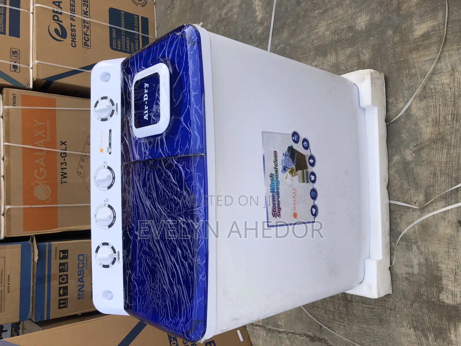 Galaxy Washing Machine Semi Automatic Twin Top 13 Kg