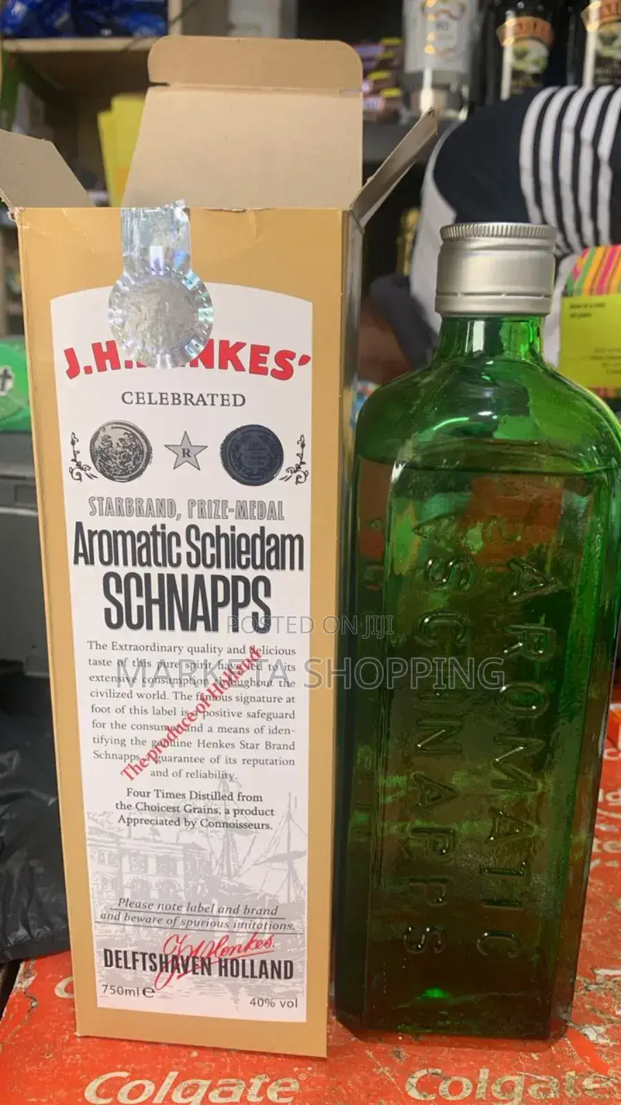 J H Henkes Schnapps 750ml