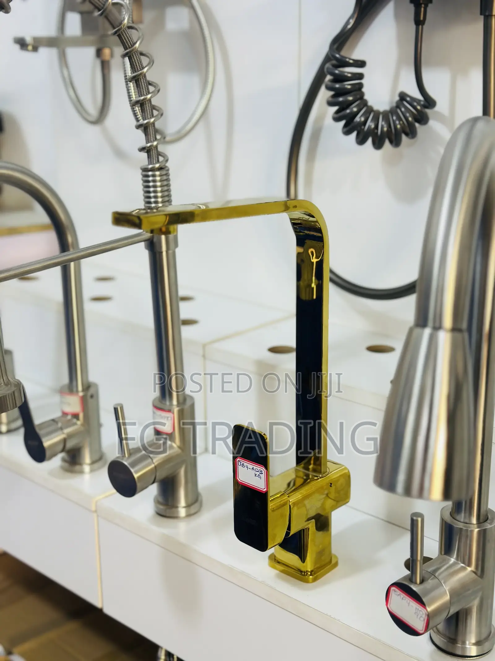 Gold Sink Tap - Pedicure Bowl Tap
