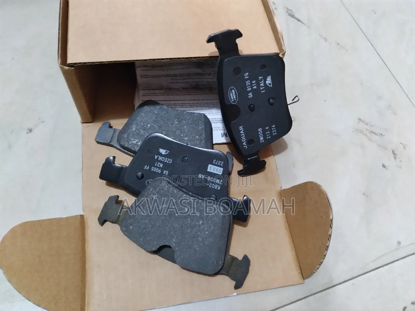 Range Rover Velar Back Brake Pad Set